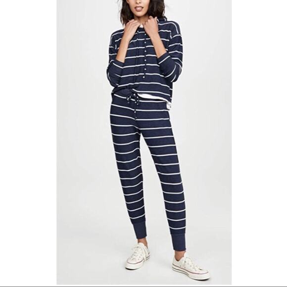 NWT Chaser Cozy Knit Drawstring Cuffed Joggers - Blue - Large - Picture 6 of 15